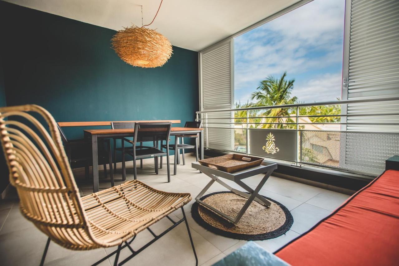 Escale Tropicale, Appart Vue Mer A 2 Min Du Lagon Apartment แซ็งต์-จีลส์-เลส์-แบ็งส์ ภายนอก รูปภาพ